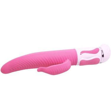 Vibratore Coniglio in Silicone Flessibile con 12 Vibrazioni e Ricarica Magnetica